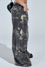 DOWN AND DIRTY CARGO CAMO PANT
