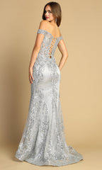 Adora Design 3123 - Mermaid Skirt Sparkling Applique Prom Dress