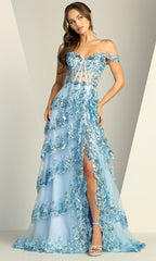 Adora Design 3214 - Sparkling Lace Sweetheart A-Line Dress