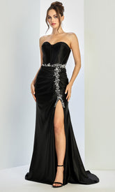 Adora Design 3246 - Sweetheart Sheath Prom Gown with Crystal Details
