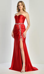 Adora Design 3246 - Sweetheart Sheath Prom Gown with Crystal Details