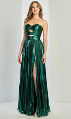 Adora Design 3261 - Jeweled Accent Cutout Sweetheart Prom Gown