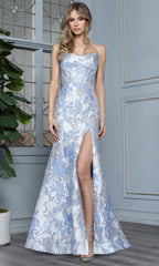 Adora Design 3398 - Mermaid High Slit Prom Gown