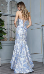 Adora Design 3398 - Mermaid High Slit Prom Gown