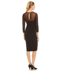 Adrianna Papell - Long Sleeve Banded Bodycon Dress AP1E200120SC