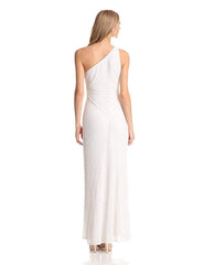 Adrianna Papell - One Shoulder Sequined Sheath Dress 91880950SC