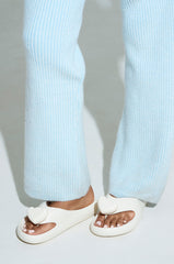 AKIRA COMPASSION WHITE SANDAL