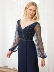 Adrianna Papell Platinum - 40398 Scoop Back Evening Dresses