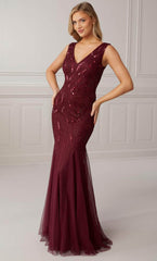 Adrianna Papell Platinum 40417 - Trumpet Dress