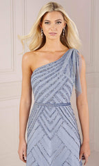 Adrianna Papell Platinum 40432 - One-Sleeve Sheath Dress