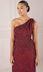 Adrianna Papell Platinum 40432 - One-Sleeve Dress