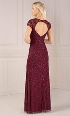 Adrianna Papell Platinum 40433 - Scoop Neck Dress