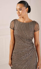 Adrianna Papell Platinum 40438 - Long Sheath Dress