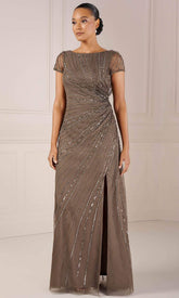 Adrianna Papell Platinum 40438 - Cap Sleeve Sheath Dress