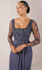 Adrianna Papell Platinum 40444 - A-line Dress