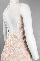 Adrianna Papell - Illusion Embroidered Lace Evening Gown 91906310SC