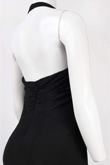Adrianna Papell - V Neck Ruched Long Dress 191915320SC