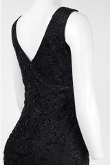 Aidan Mattox - 54465560SC Bateau Sleeveless Embellished Short Dress
