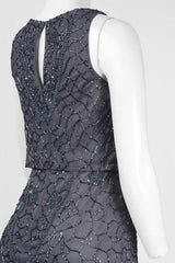 Aidan Mattox - 54468710SC Sleeveless Glitter Long Dress