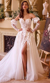A-Line Lace Bridal Dress