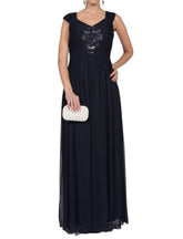 Adrianna Papell - Embellished Bodice A-line Dress 09G879300SC