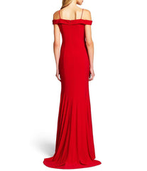Adrianna Papell - Cold Shoulder Fitted Evening Gown 191916940SC