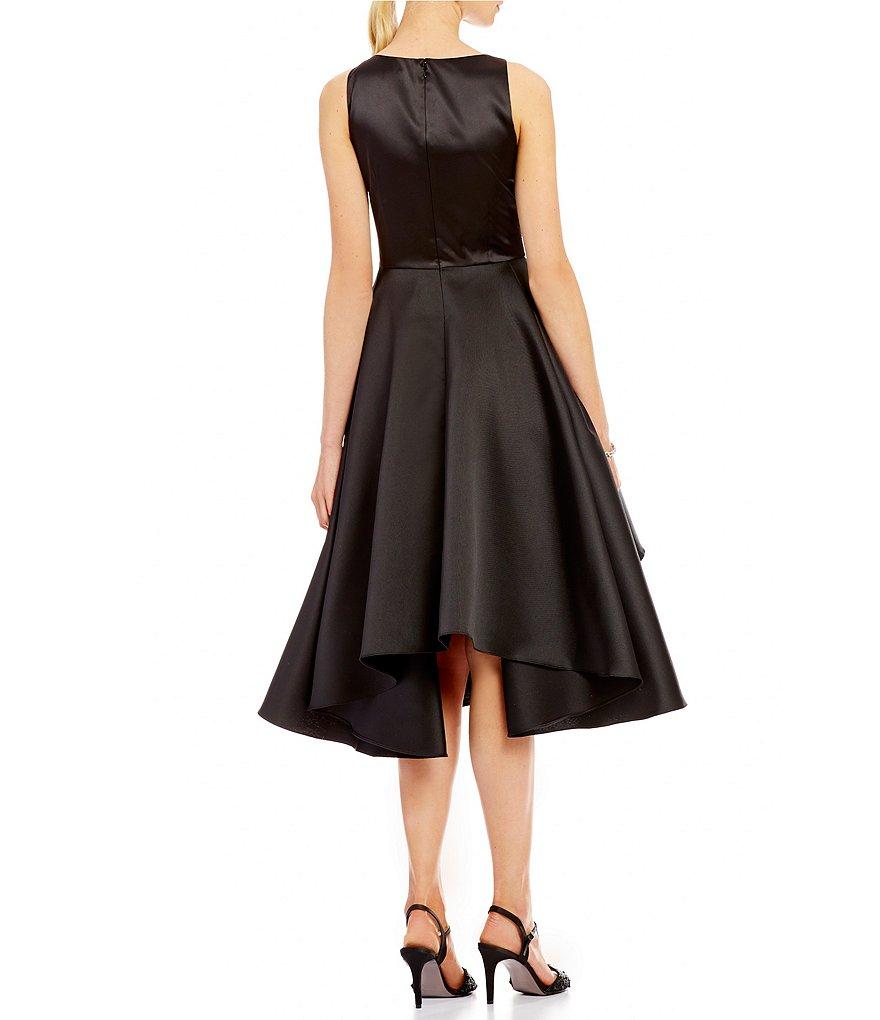 Adrianna Papell - Fit and Flare Tiered Tea Length Dress AP1E201685SC