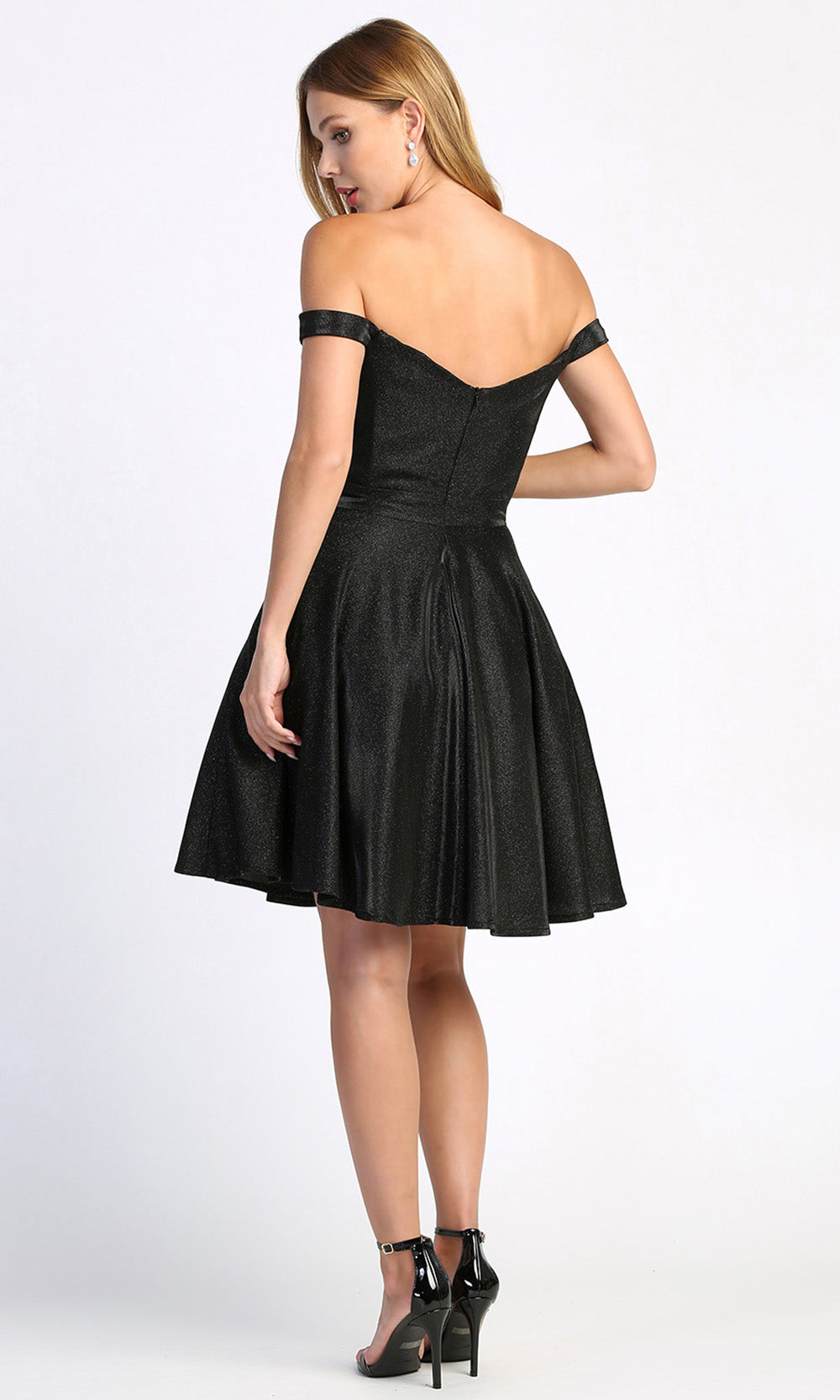 Adora Design 1025 - Sweetheart Flared Short Party Dress