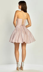 Adora Design 1080 - Corset Lace Up Party Dress