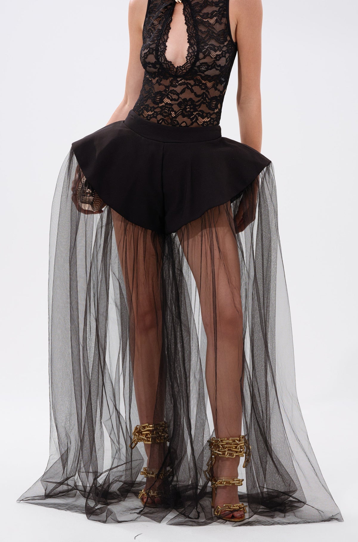 ALL OF THE DRAMA TULLE PANTS