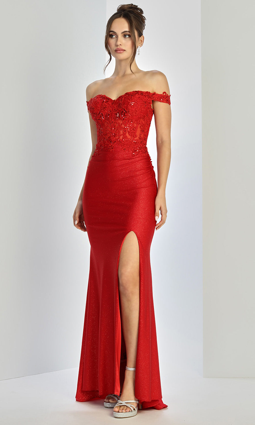 Adora Design 3189 - Sweetheart Applique Sheath Dress