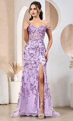 Adora Design 3206 - Corset Sweetheart Glam Long Dress