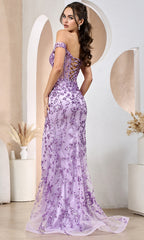 Adora Design 3206 - Corset Sweetheart Glam Long Dress