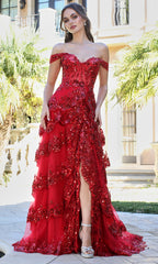Adora Design 3214 - Sparkling Lace Sweetheart A-Line Dress
