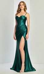 Adora Design 3256 - Lace-Up Back Sweetheart Fitted Gown