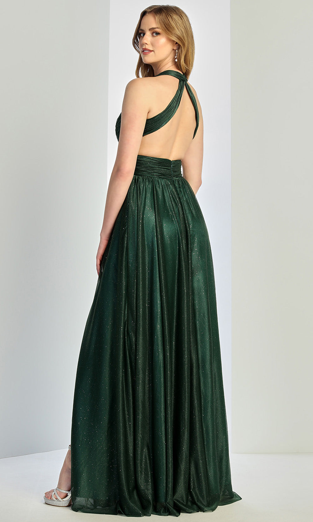 Adora Design 3260 - Crisscross Back Cutout Side Prom Gown