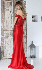 Adora Design 3376 - Sweetheart Lace-Up Fitted Gown