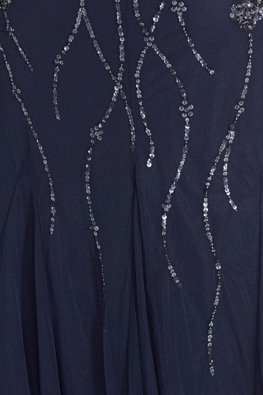 Adrianna Papell - 91897540SC Straight Across Bedazzled Dress