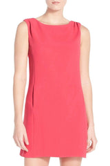 Adrianna Papell - Sleeveless Pocketed Short Dress 11247300SC