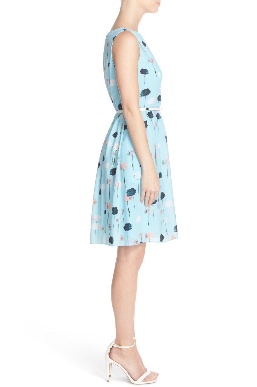 Adrianna Papell - Rose Printed Short Dress 12260180SC