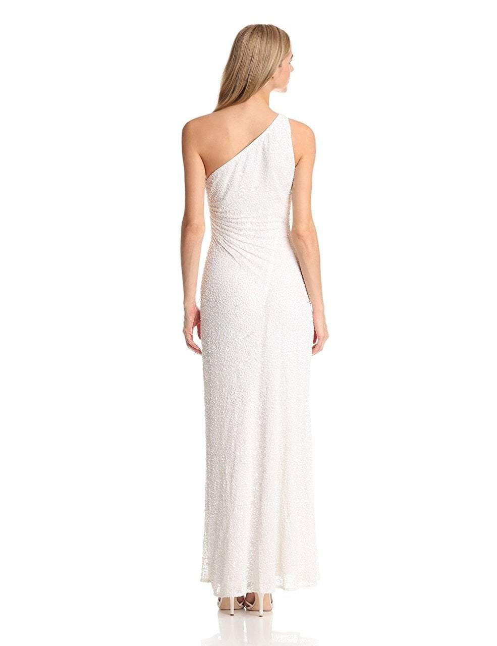 Adrianna Papell - One Shoulder Sequined Sheath Dress 91880950SC