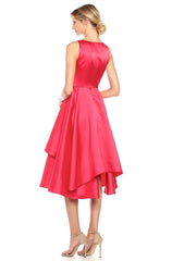 Adrianna Papell - Fit and Flare Tiered Tea Length Dress AP1E201685SC
