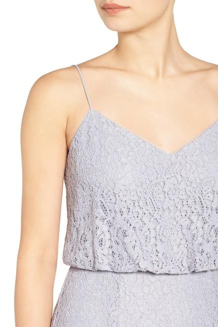 Adrianna Papell - Spaghetti Straps Blouson Laced Dress AP1E201290SC