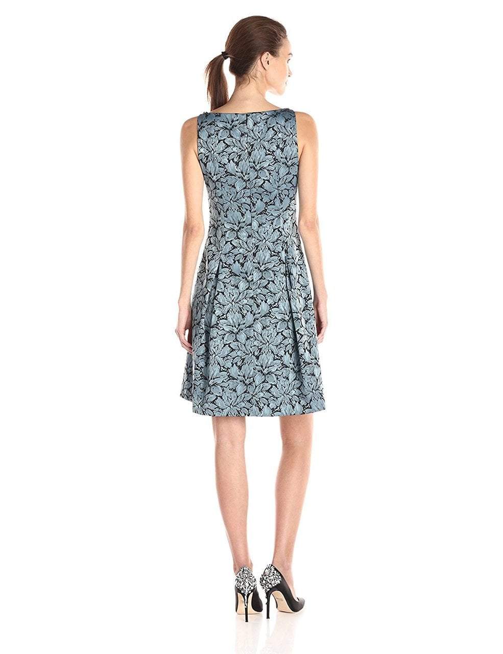 Adrianna Papell - 15252820SC Sleeveless Floral Designed Dress