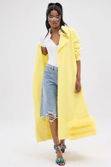 MIMOSA TULLE TRIM TRENCH