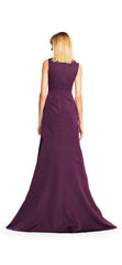 Adrianna Papell - Sleeveless V Neck A-line Long Gown AP1E200412SC