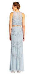 Adrianna Papell - Embroidered Two Piece Evening Gown AP1E201534SC