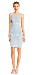 Adrianna Papell - Embellished Sheath Dress AP1E201869SC
