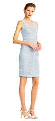 Adrianna Papell - Embellished Sheath Dress AP1E201869SC