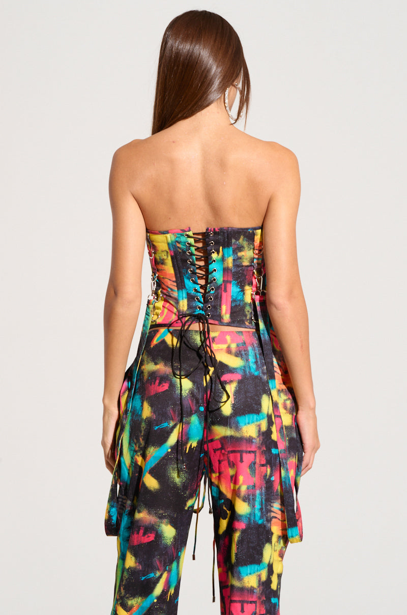 ISLAND GIRL TUBE CORSET TOP